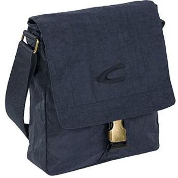 Journey Shoulder Bag by Camel Active, Dark Blue, Metal Buckle