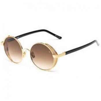 Gold & Brown Belstaff Trophy II Acetate Eyewear – Female Edition, One Size