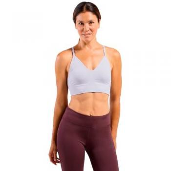 ODLO Damen Sport-BH Padded Seamless Soft 2.0 Low Support lila | S