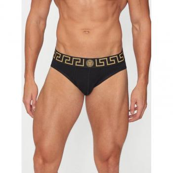 Versace 3XL Black Men's Triple Layer Briefs