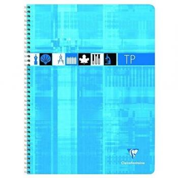 Cahier pratique spiralé 80p grands carreaux
