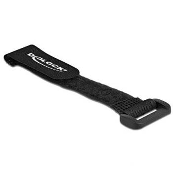 Delock Velcro Strap Cavo 150 mm (Nero) – 5 Unità