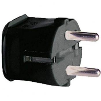 PROTEC PROT Winkelstecker schwarz PSWI 04