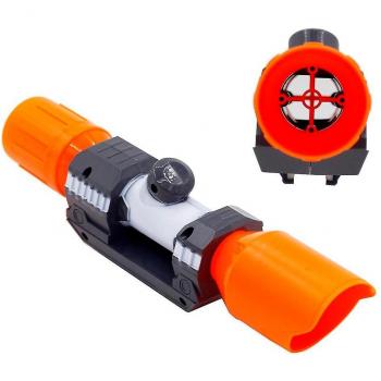 Mira de Tubo Frontal para Nerf Elite Naranja