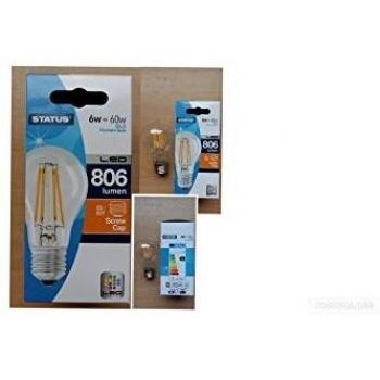LED GLS 6W Filament Bulb E27