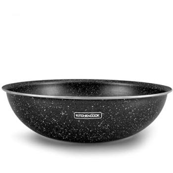 Wok 28 cm en Aluminium avec Effet Pierre Stoned – KitCeeCook TFI