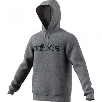 Sweat-Shirt adidas E Camo Lin pour Homme, Gris Moyen Chiné/Noir, FR : L