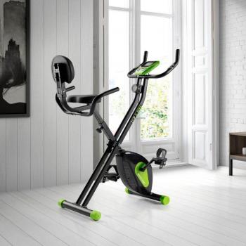 ECODE X-Top Bicicleta Estática Magnética con Panel de Control y 8 Niveles de Resistencia