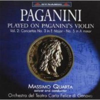 Massimo Quarta: Concerti per violino n.3 e n.5