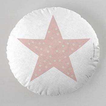 Cojín Infantil Redondo Susanita Rosa 40 cm
