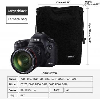 LycraCam Guard: Bolsa y Capa Protectora para Cámaras DSLR