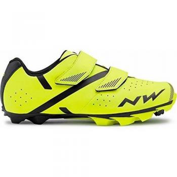 Northwave Scarpe da Ciclismo Spike 2 Uomo Giallo Fluo/Nero Taglia 39