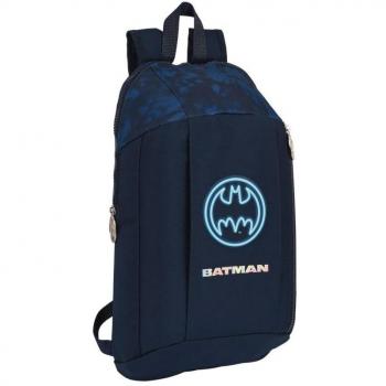 Batman Kinder Rucksack Marineblau 22 x 39 x 10 cm