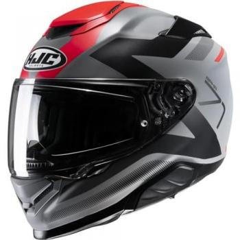 Casco Integral HJC RPHA 71 Pinna MC1SF gris/rojo, talla XXL