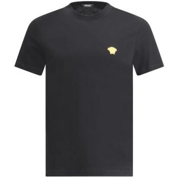 T-shirt Versace logo nero taglia S