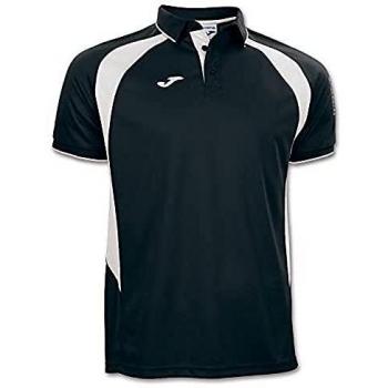 T-Shirt Polo Noir-Blanc Champion III M/C – Taille 5XS (Joma)