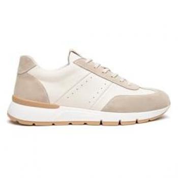 Nero Giardini Herren Sneaker in Leder/Textil-Kombination