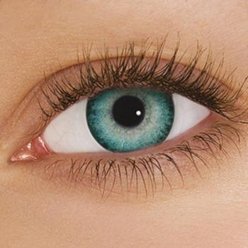 Alcon FreshLook Dimensions Caribbean Aqua Monatslinse (Weich) – 6 Stück – BC 8,6 mm, DIA 14,5 mm, -1,25 D