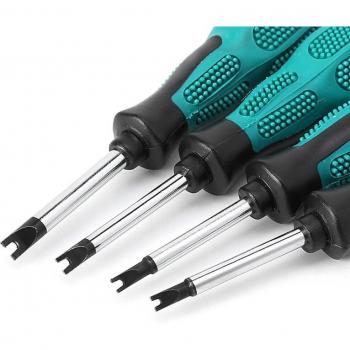 4 Pcs 8cm Long Magnetic Spanner Head Screwdriver Set