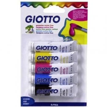 GIOTTO Malspaß Temperafarbe 5 x 10 ml
