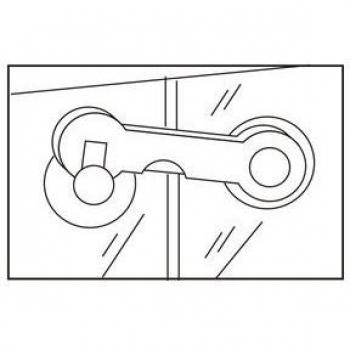 Pestillo de seguridad para vitrinas y armarios 36.004 Electro DH  8430552089062