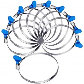 Tuyau clamp en acier inoxydable – 4 pouces – 20 pcs