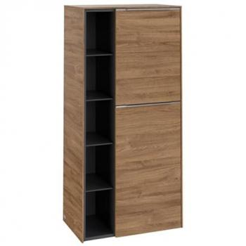 Meuble Central Villeroy et Boch, 57,4 x 120 x 36,2 cm, Aluminium Brillant