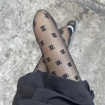 Ropa interior gótica Lolita con letras F