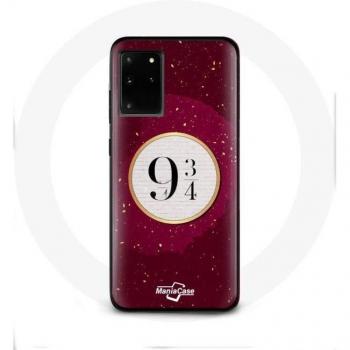 Housse de protection Harry Potter – Voie 9-3-4 – Samsung Galaxy S11 Plus – Rouge