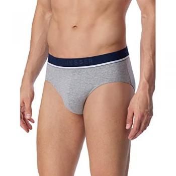 Schiesser Rioslip »95/5«, (3er-Pack), sportlicher Logo-Webgummibund mit schmalen weißem Ansatz