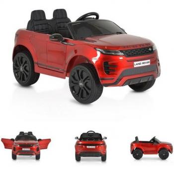 Moni Elektro-Kinderfahrzeug „Range Rover Evoque“ – 24 V, rot, Bluetooth‑Remote, LED-Beleuchtung und Musikwiedergabe