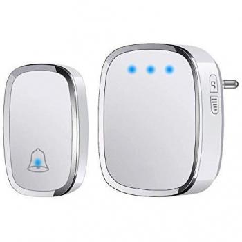 Campanello Wireless con 1 Trasmettitore e 1 Ricevitore