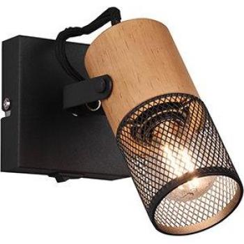 Plafond Spot Noir Manon avec Douille E14