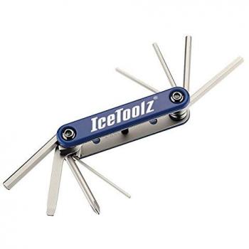 Unisex IceToolz Argenté Multi-Function Keyset