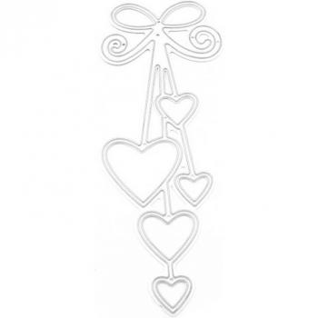 Heart Love Bow Tie Embossing Dies for Paper Crafts