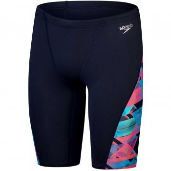 Speedo Digital V-Cut Jammer Navy-Rot