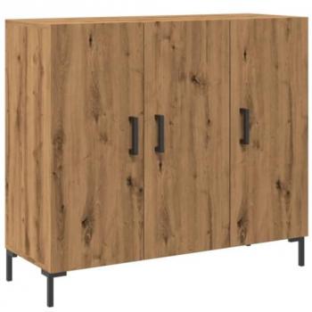 VidaXL Sideboard Artisian Oak 90x34x80 cm Engineered Wood