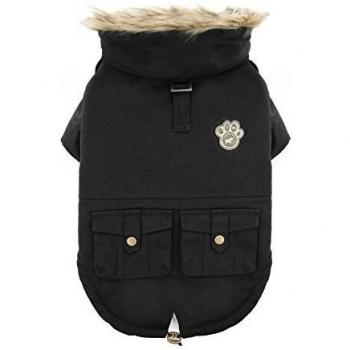 Manteau militaire Canada Pooch -20 15/18 kg Noir pour chien