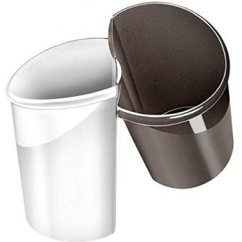 CEP Ellypse Xtra Strong Waste Bin 15 Litre Arctic White 1003200021