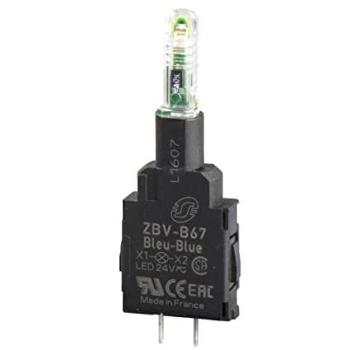 Five-Unit ZBVB47 Red Indicator Lamp Bracket – Schneider Electric