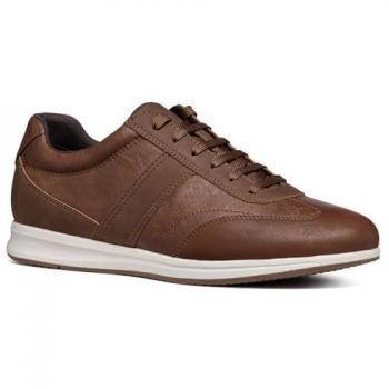 Geox Sneakers Uomo Avery Marrone Cotto EU 45