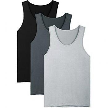 Slimming Bamboo Rayon Underwear Shirts – David Archy Men’s 3-Pack