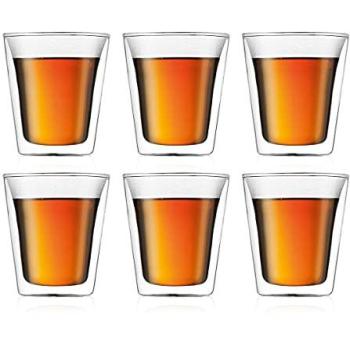Set 6 Bicchieri di Ghiaccio Transparent Double Wall 0,2 L BODUM