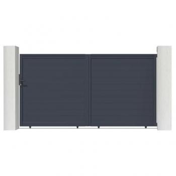 Set Puerta corrediza Casanoov 3 m (Eiger) con 2 postes