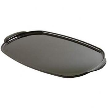 Premium Black Oval Table Tray – 290 × 420 cm