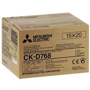 Mitsubishi Electric CK-D 768 15x20 cm Fotopapier, 2x 200 Prints