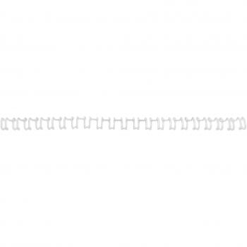 GBC Multibind Drahtbinder Rückenschienen 8 mm – 100‑Stück Packung – Weiß