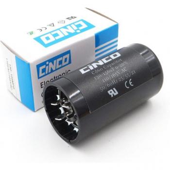 Condensateur électrolytique 130-156uF 110VAC
