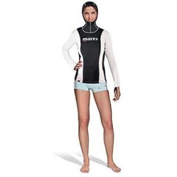 Mares Fire Skin She Dives Combinaison de plongée à Capuche Femme Noir XS