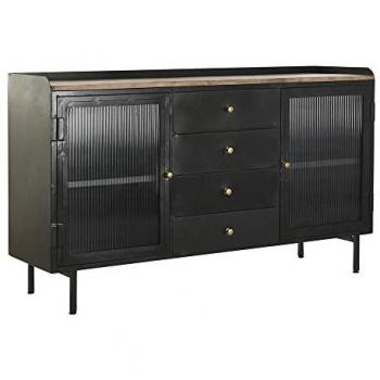 Credenza DKD Home Decor in Legno di Mango e Metallo (145 x 40 x 85 cm)